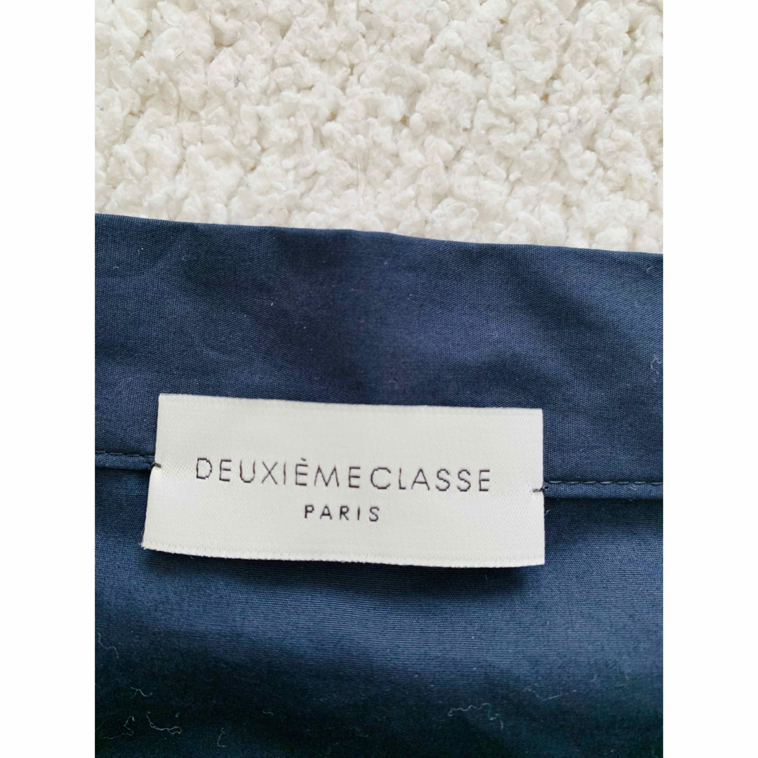 DEUXIEME CLASSE(ドゥーズィエムクラス)のDeuxieme Classe コットンエアリー　こなれシャツブラウス　美品 レディースのトップス(シャツ/ブラウス(長袖/七分))の商品写真