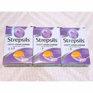 strepsils ストレプシルズ　咳止め　のど飴(菓子/デザート)