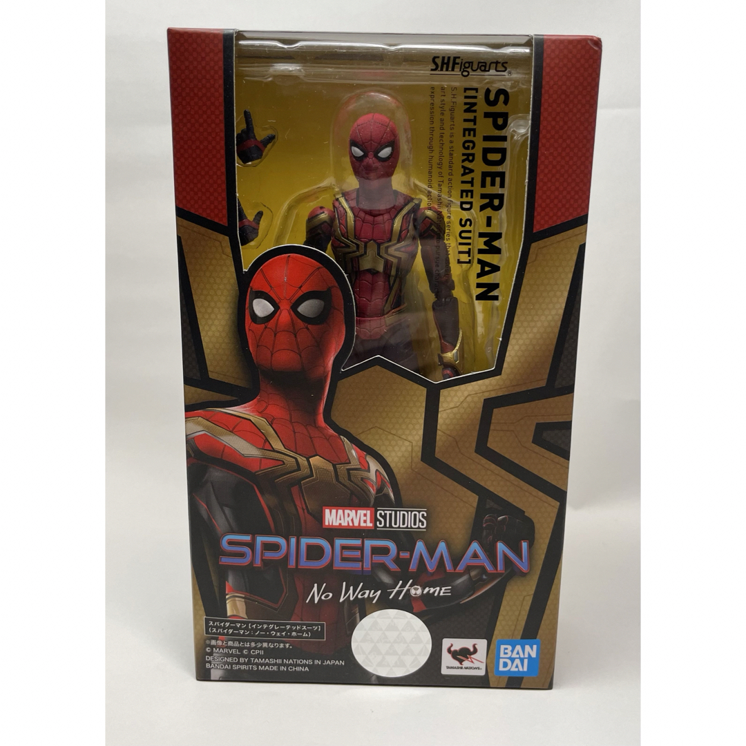 BANDAI(バンダイ)のMARVEL フィギュアーツ スパイダーマン （インテグレーテッドスーツ） エンタメ/ホビーのフィギュア(アメコミ)の商品写真