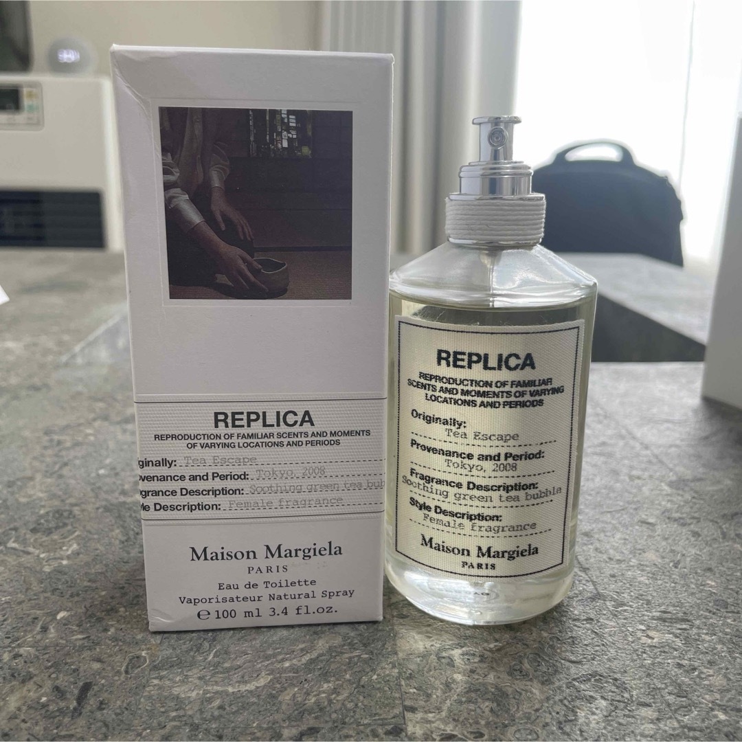 Maison Martin Margiela(マルタンマルジェラ)の(廃盤)マルジェラ REPLICA Tea Escape 100ml コスメ/美容の香水(ユニセックス)の商品写真