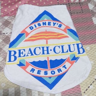 小型犬用服 Mサイズ マント型 BEACH CLUB(犬)