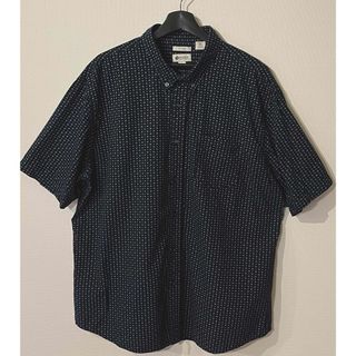 【VINTAGE】HAGGAR /総柄ボタンダウン半袖シャツ /SIZE:XXL(シャツ)