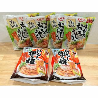 エバラ プチッとうどん 汁なし担々麺＆すだちおろしうどん　計6袋(調味料)