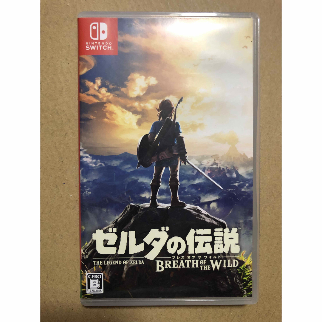 「ゼルダの伝説 ブレス オブ ザ ワイルド」の中古品です エンタメ/ホビーのゲームソフト/ゲーム機本体(家庭用ゲームソフト)の商品写真