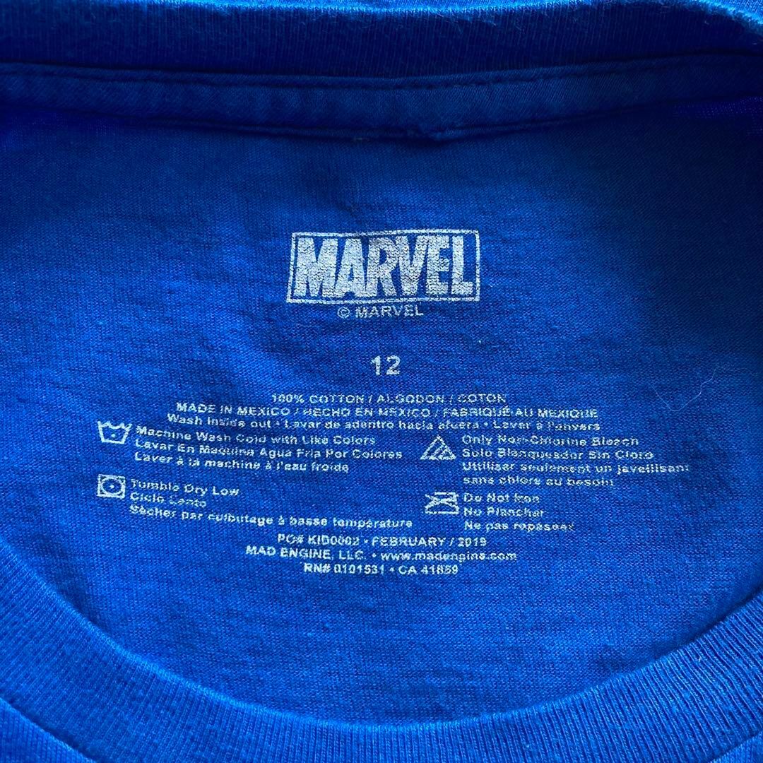 MARVEL(マーベル)のIT88 大人気US古着マーベルアメコミレトロスパイダーマンデカロゴ薄手Tシャツ レディースのトップス(Tシャツ(半袖/袖なし))の商品写真