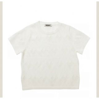 NKNIT  mesh♡ KNIT T-shirt