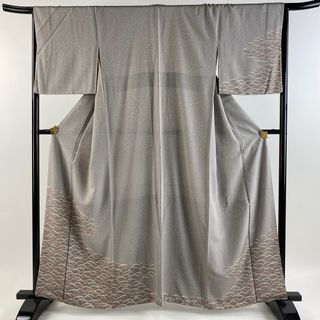 訪問着 身丈160cm 裄丈66.5cm 正絹 秀品 【中古】(着物)