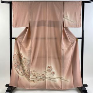 訪問着 身丈161.5cm 裄丈62.5cm 正絹 美品 秀品 【中古】(着物)