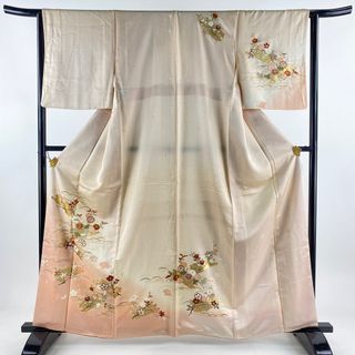 訪問着 身丈161cm 裄丈64cm 正絹 秀品 【中古】(着物)