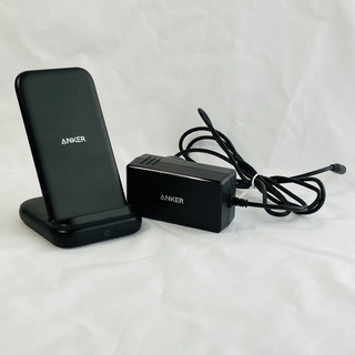 アンカー(Anker)のAnker PowerWave10 Stand With2USB-A Ports(バッテリー/充電器)