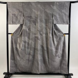 江戸小紋 身丈155cm 裄丈66cm 正絹 秀品 【中古】(着物)