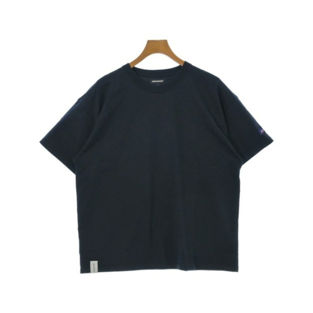 DESCENDANT(ディセンダント)のDESCENDANT ディセンダント Tシャツ・カットソー 1(S位) 紺 【古着】【中古】 メンズのトップス(Tシャツ/カットソー(半袖/袖なし))の商品写真