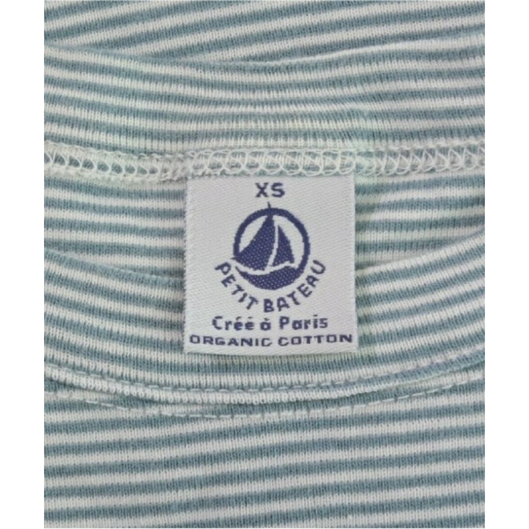 PETIT BATEAU(プチバトー)のPETIT BATEAU Tシャツ・カットソー XS 青x白(ボーダー) 【古着】【中古】 レディースのトップス(カットソー(半袖/袖なし))の商品写真