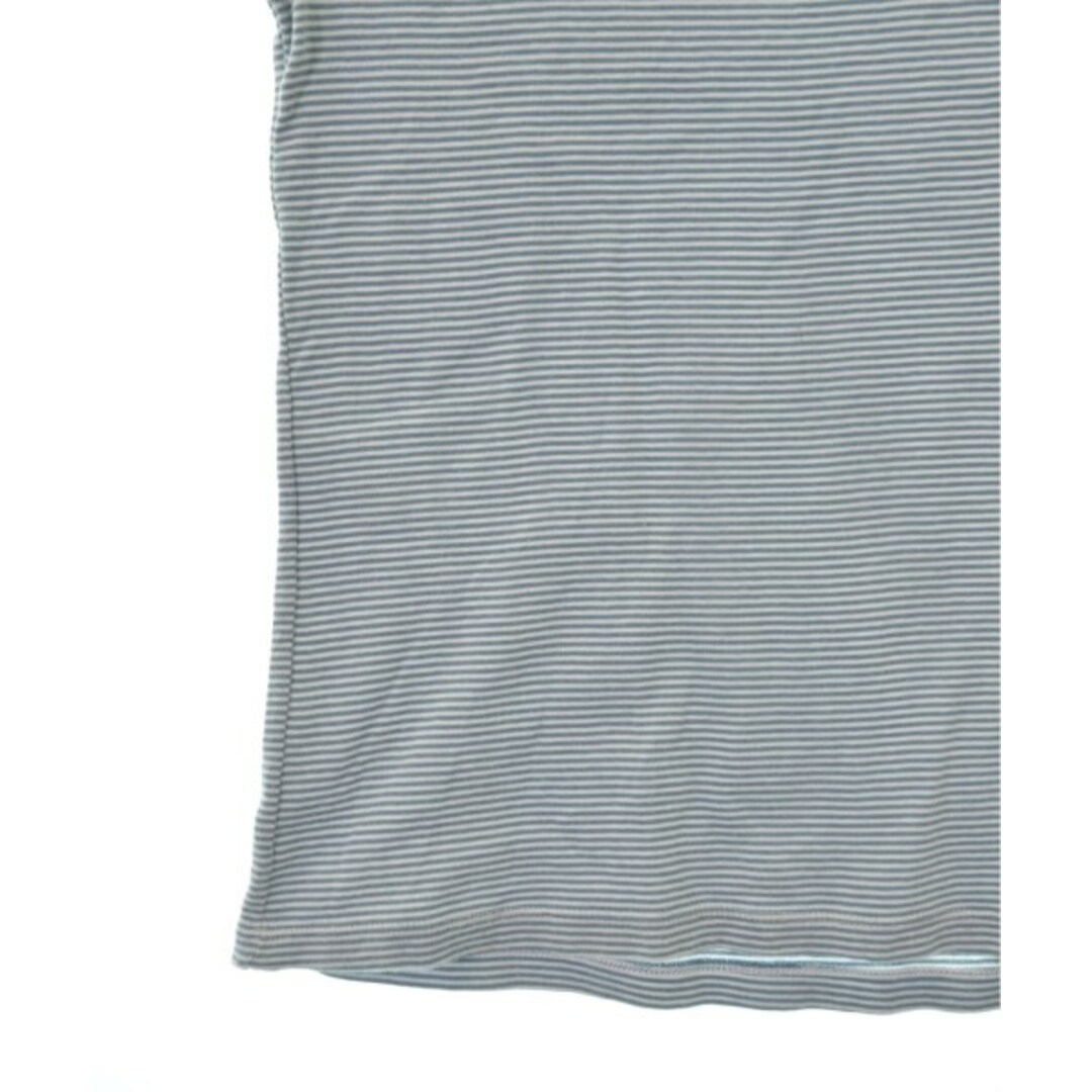 PETIT BATEAU(プチバトー)のPETIT BATEAU Tシャツ・カットソー XS 青x白(ボーダー) 【古着】【中古】 レディースのトップス(カットソー(半袖/袖なし))の商品写真