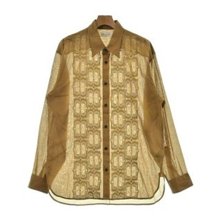 ドリスヴァンノッテン(DRIES VAN NOTEN)のDRIES VAN NOTEN カジュアルシャツ M ベージュ等(総柄) 【古着】【中古】(シャツ)