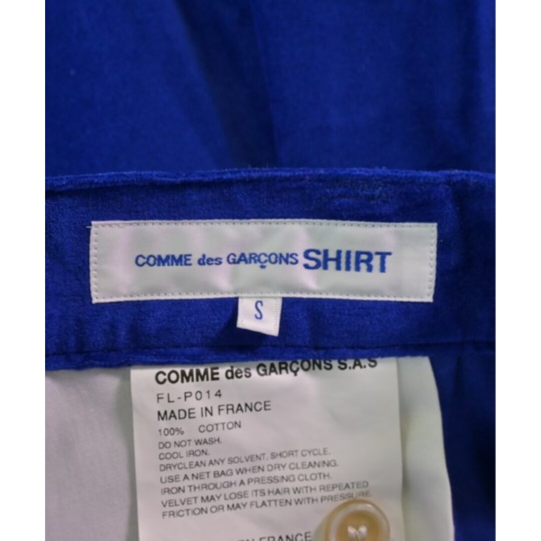 COMME des GARCONS SHIRT(コムデギャルソンシャツ)のCOMME des GARCONS SHIRT ショートパンツ S 青 【古着】【中古】 メンズのパンツ(ショートパンツ)の商品写真