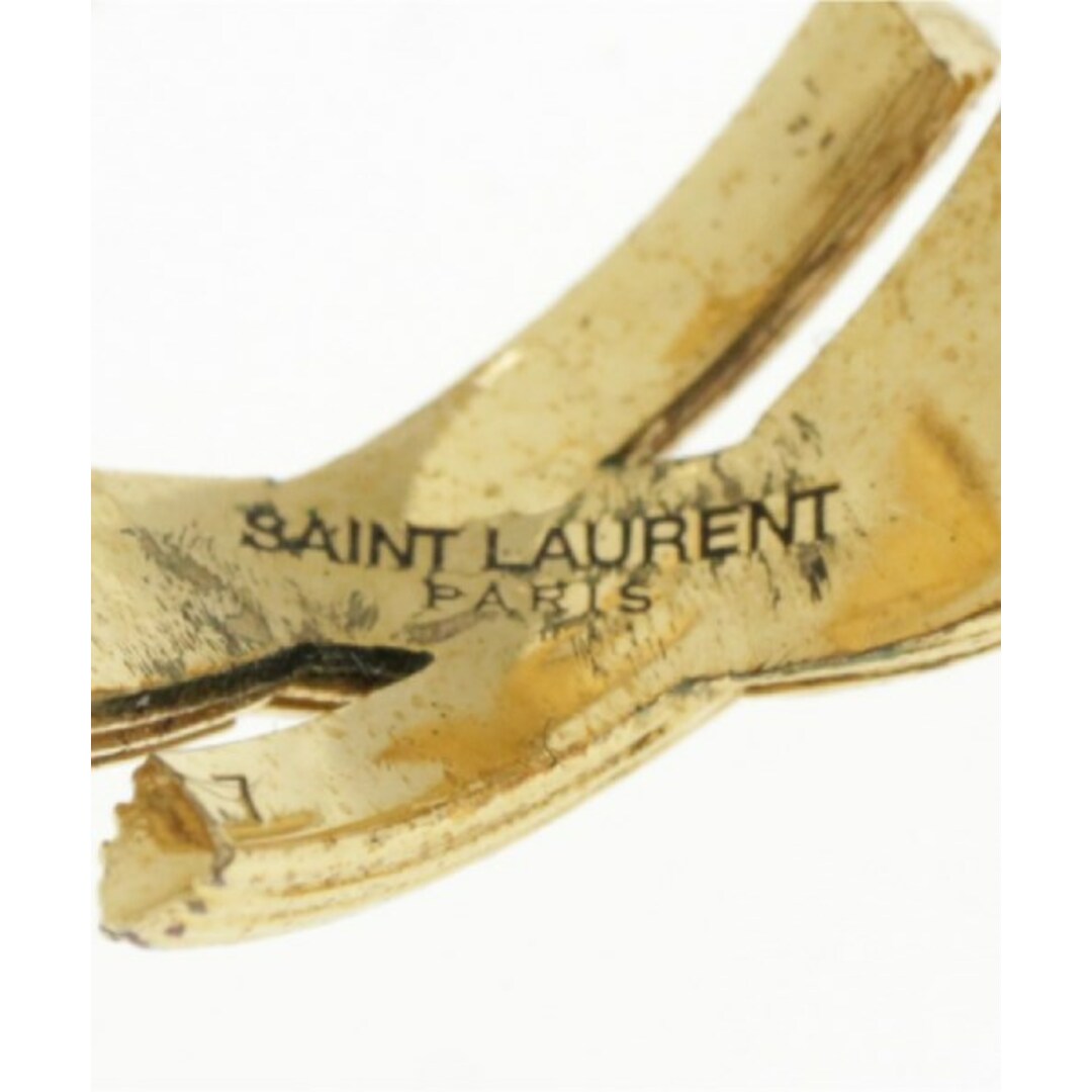 Yves Saint Laurent(イヴサンローラン)のYVES SAINT LAURENT イヴサンローラン リング - ゴールド 【古着】【中古】 レディースのアクセサリー(リング(指輪))の商品写真