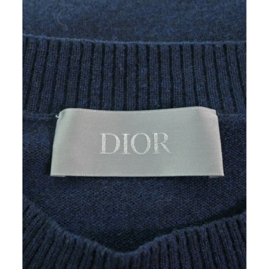 DIOR HOMME(ディオールオム)のDior Homme ディオールオム ニット・セーター XL 紺 【古着】【中古】 メンズのトップス(ニット/セーター)の商品写真