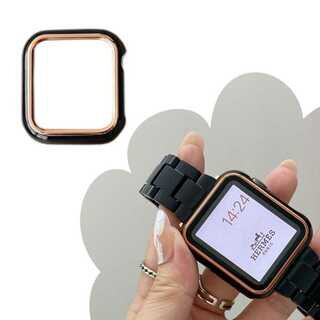 Apple Watch 40mm ブラック フレーム用 カバー ハード