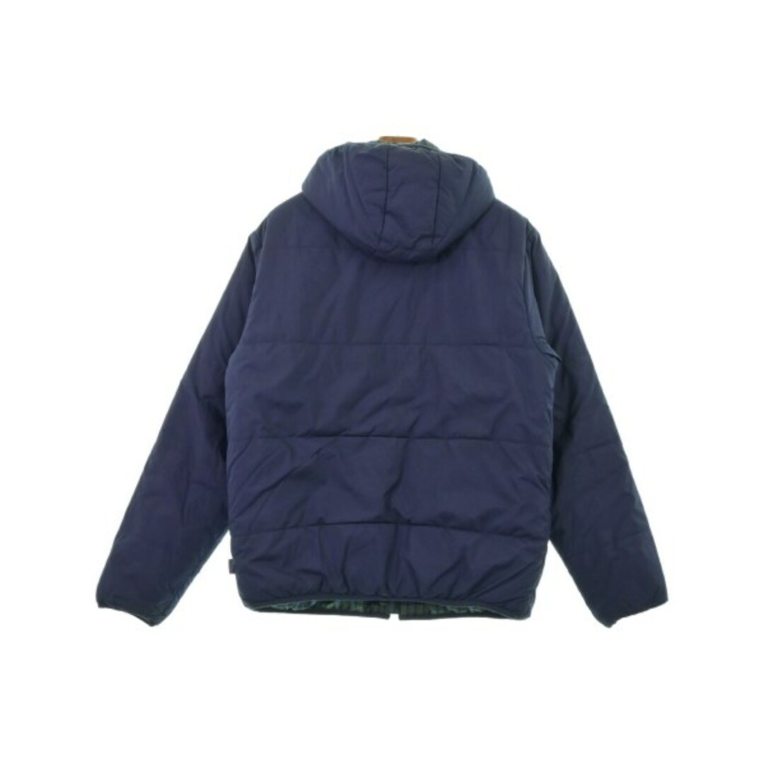 STUSSY(ステューシー)のSTUSSY ステューシー ダウンジャケット/ダウンベスト M 紺 【古着】【中古】 メンズのジャケット/アウター(ダウンジャケット)の商品写真