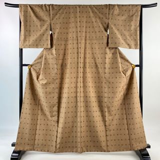 紬 身丈164cm 裄丈67.5cm 正絹 美品 名品 【中古】(着物)