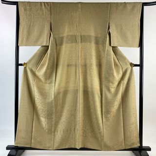 色無地 身丈157.5cm 裄丈65.5cm 正絹 美品 名品 【中古】(着物)