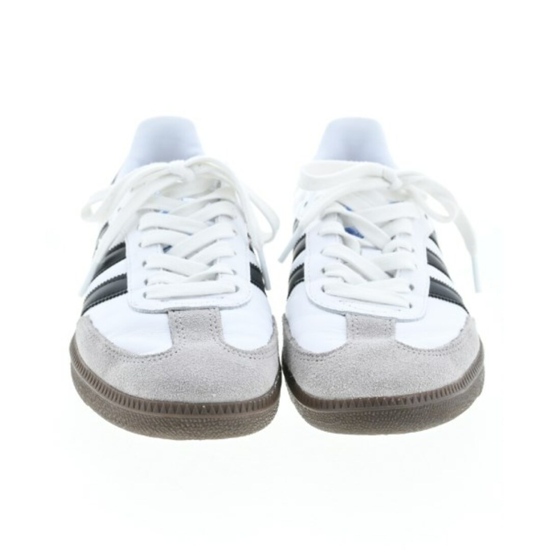 adidas(アディダス)のadidas アディダス スニーカー 26cm 白x黒 【古着】【中古】 メンズの靴/シューズ(スニーカー)の商品写真