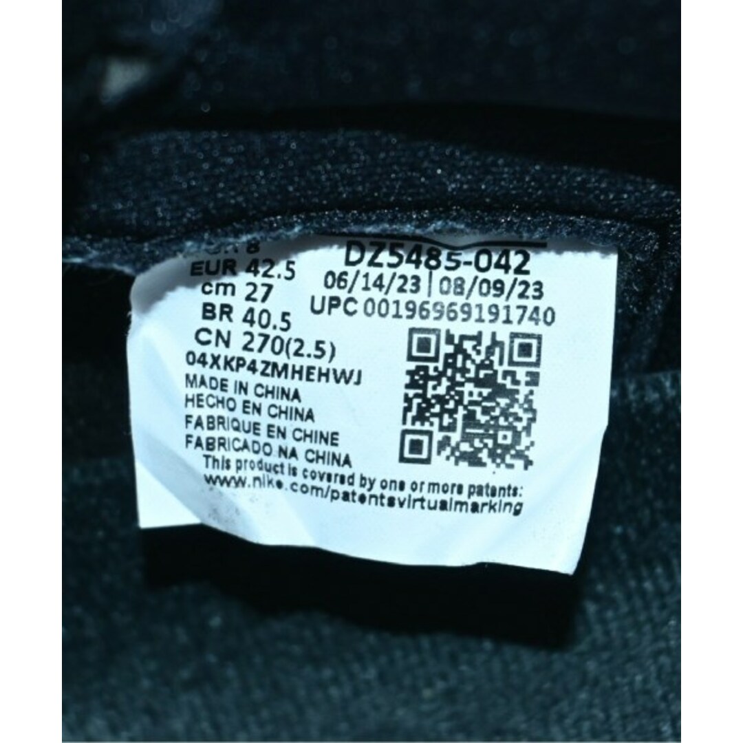 NIKE(ナイキ)のNIKE ナイキ スニーカー 27cm 青x黒 【古着】【中古】 メンズの靴/シューズ(スニーカー)の商品写真