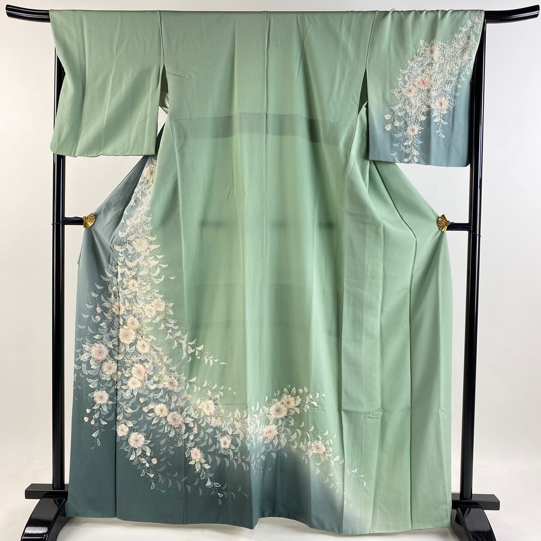 訪問着 身丈165.5cm 裄丈67cm 正絹 美品 名品 【中古】 レディースの水着/浴衣(着物)の商品写真