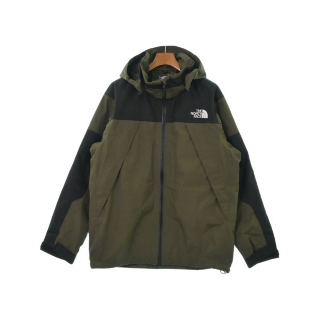 THE NORTH FACE ザノースフェイス マウンテンパーカー L カーキ 【古着】【中古】 メンズのジャケット/アウター(マウンテンパーカー)の商品写真