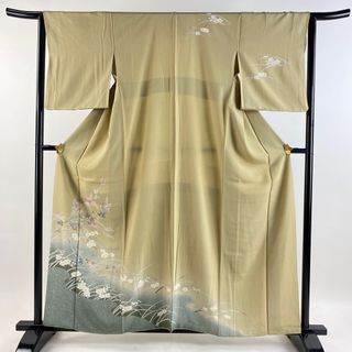 訪問着 身丈158cm 裄丈64cm 正絹 名品 【中古】(着物)