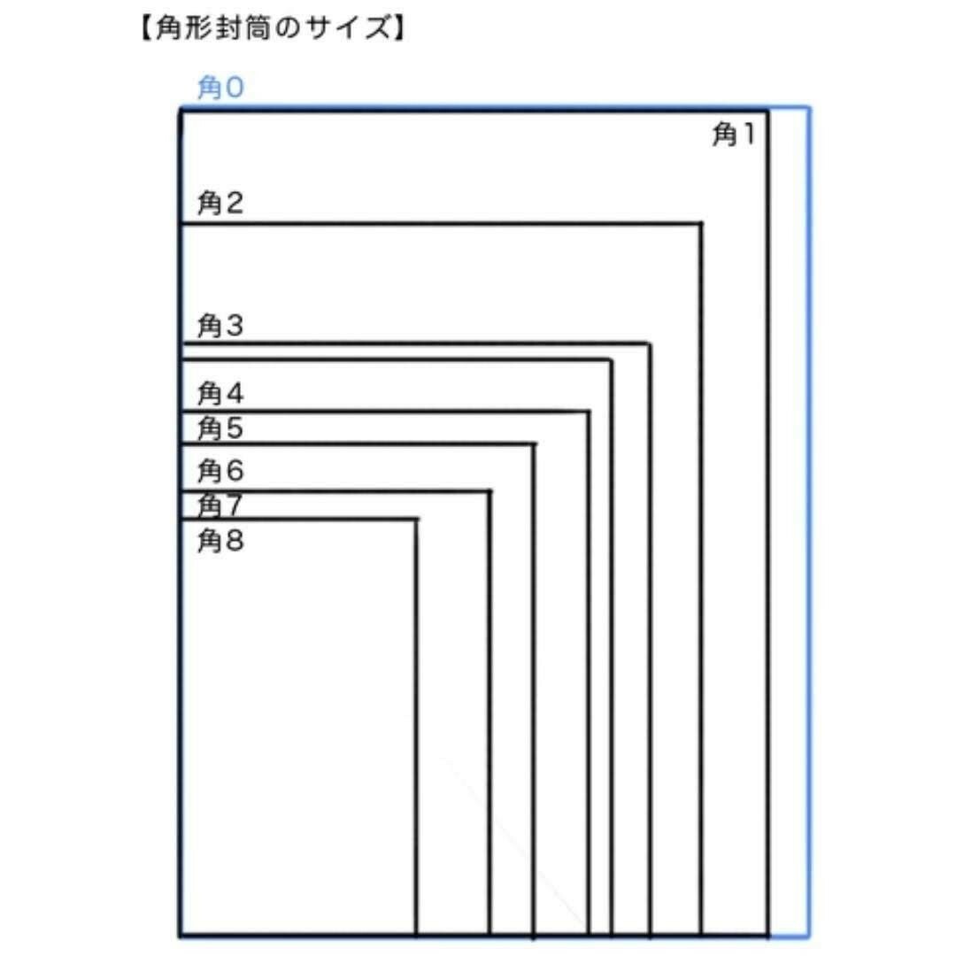 角1(角形1号) B4対応 クラフト封筒 50枚 インテリア/住まい/日用品のオフィス用品(ラッピング/包装)の商品写真