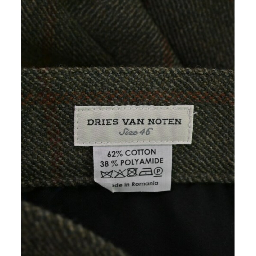 DRIES VAN NOTEN(ドリスヴァンノッテン)のDRIES VAN NOTEN パンツ（その他） 46(M位) カーキx黒x茶 【古着】【中古】 メンズのパンツ(その他)の商品写真