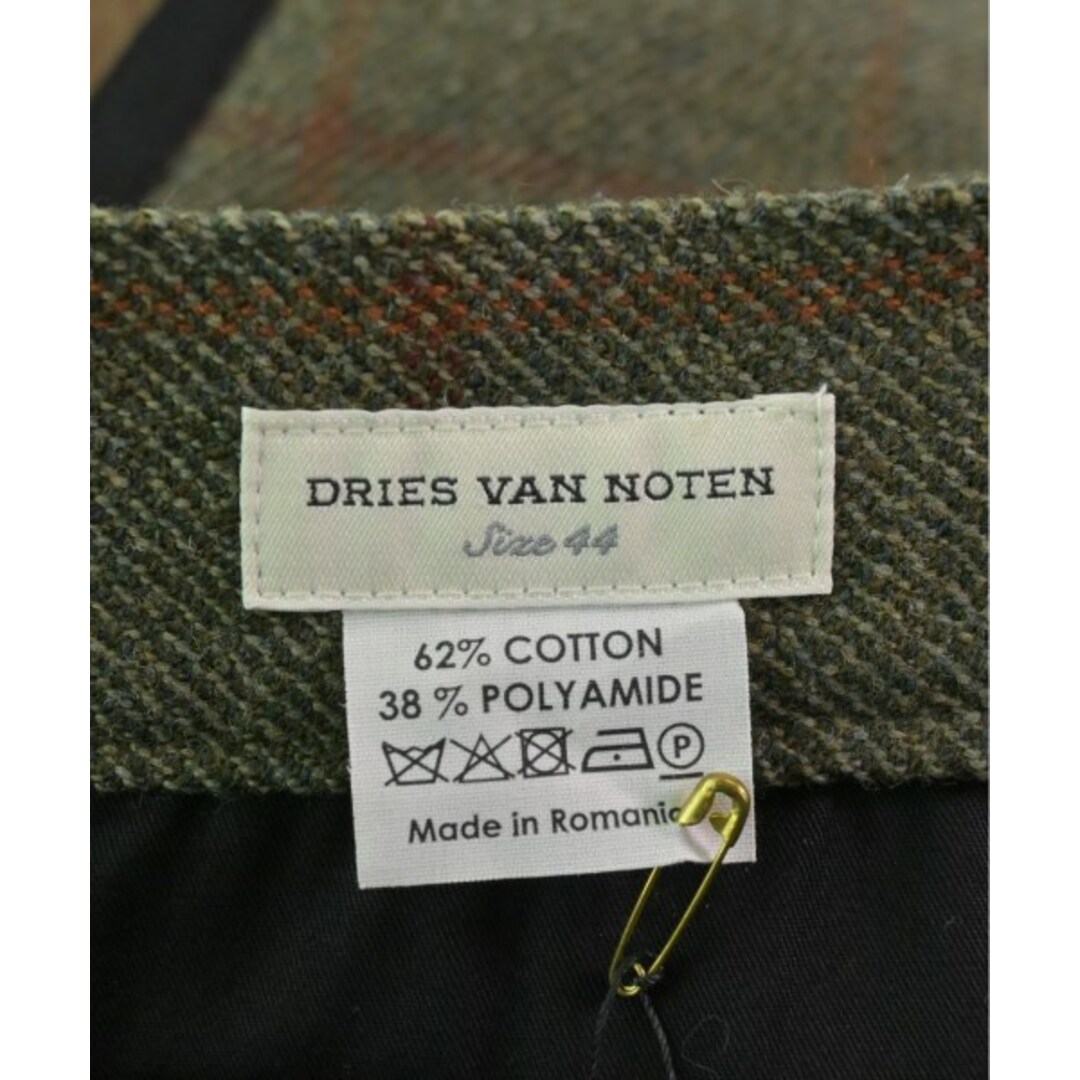 DRIES VAN NOTEN(ドリスヴァンノッテン)のDRIES VAN NOTEN パンツ（その他） 44(S位) カーキx黒x茶 【古着】【中古】 メンズのパンツ(その他)の商品写真