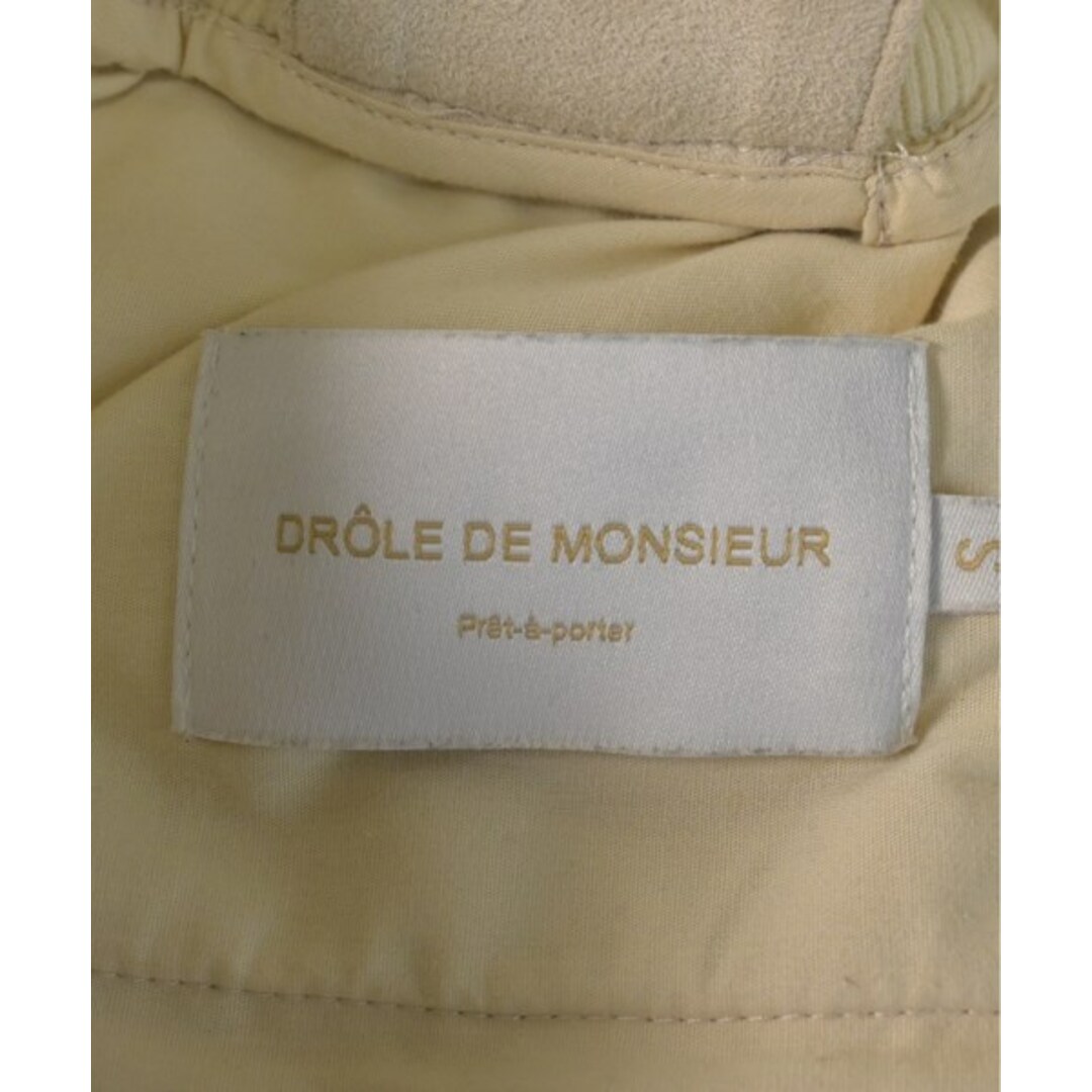 DROLE DE MONSIEUR(ドロールドムッシュ)のDROLE de MONSIEUR スウェットパンツ S ベージュ 【古着】【中古】 メンズのパンツ(その他)の商品写真