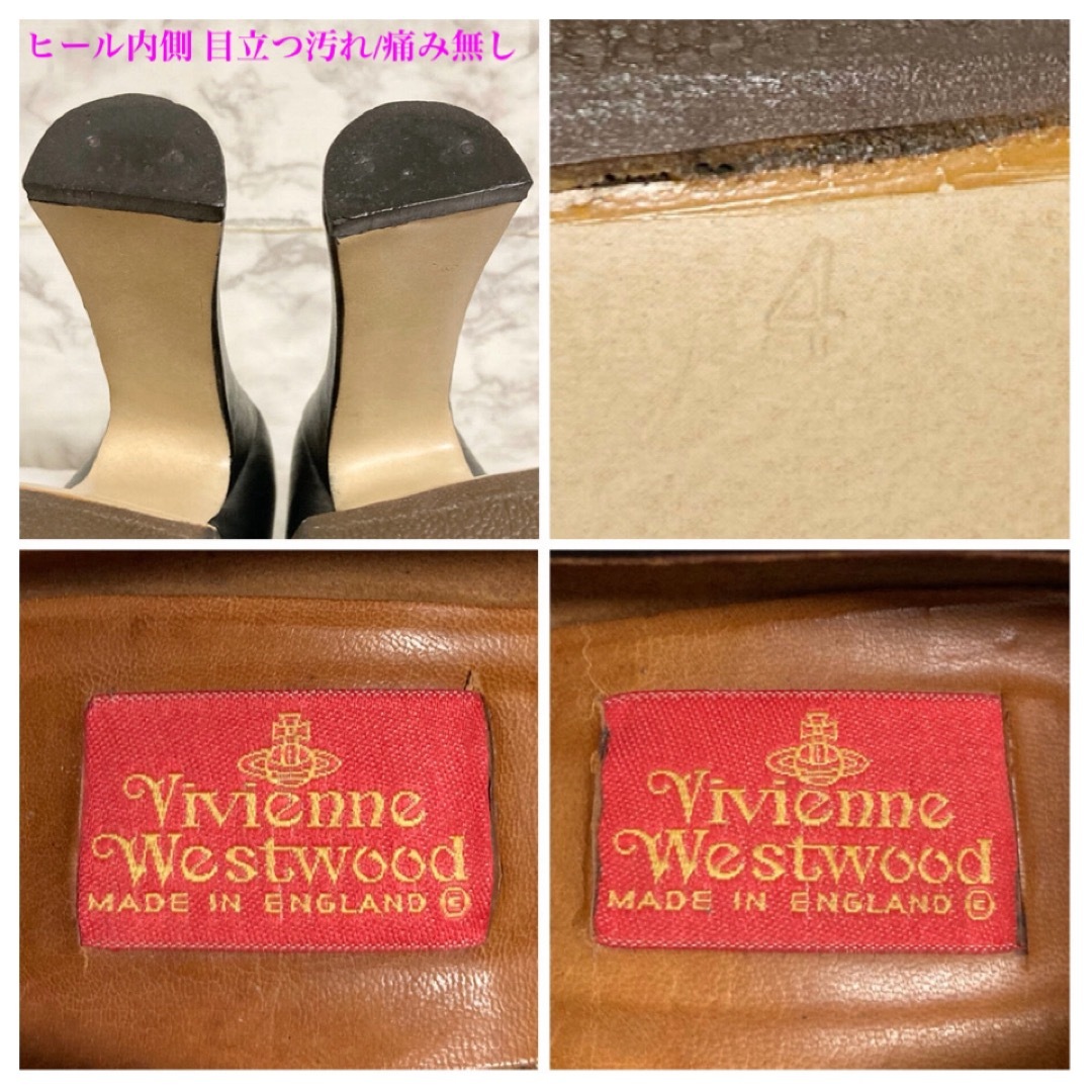 Vivienne Westwood(ヴィヴィアンウエストウッド)の【極美品 89〜91年】Vivienne Westwood エレベーテッドコート レディースの靴/シューズ(ハイヒール/パンプス)の商品写真