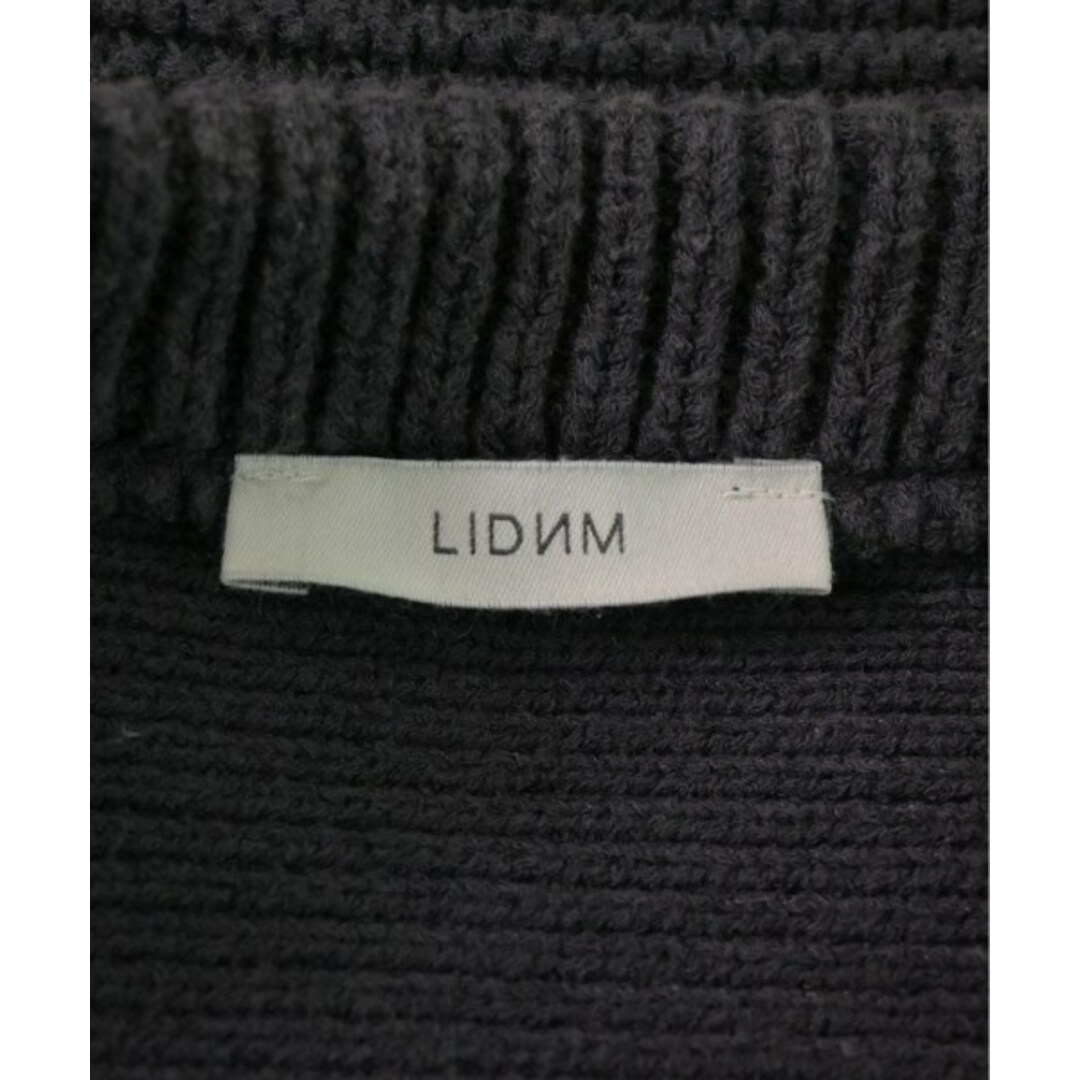 LIDNM(リドム)のLIDnM リドム ニット・セーター L チャコールグレー 【古着】【中古】 メンズのトップス(ニット/セーター)の商品写真