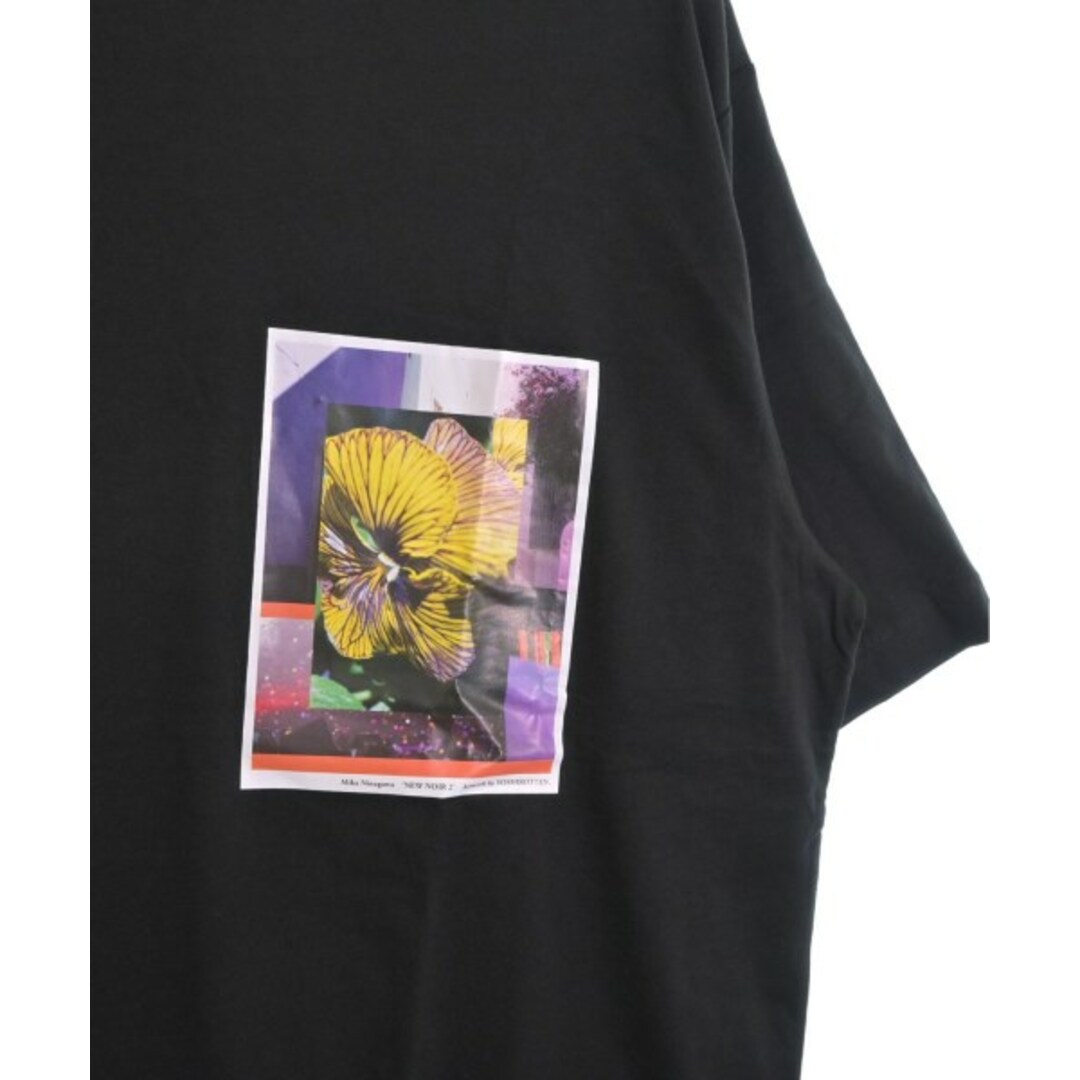 DRIES VAN NOTEN(ドリスヴァンノッテン)のDRIES VAN NOTEN Tシャツ・カットソー XL 黒 【古着】【中古】 メンズのトップス(Tシャツ/カットソー(半袖/袖なし))の商品写真
