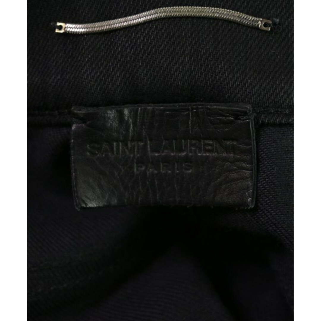 SAINT LAURENT PARIS デニムパンツ 29(S位) 黒 【古着】【中古】 メンズのパンツ(デニム/ジーンズ)の商品写真