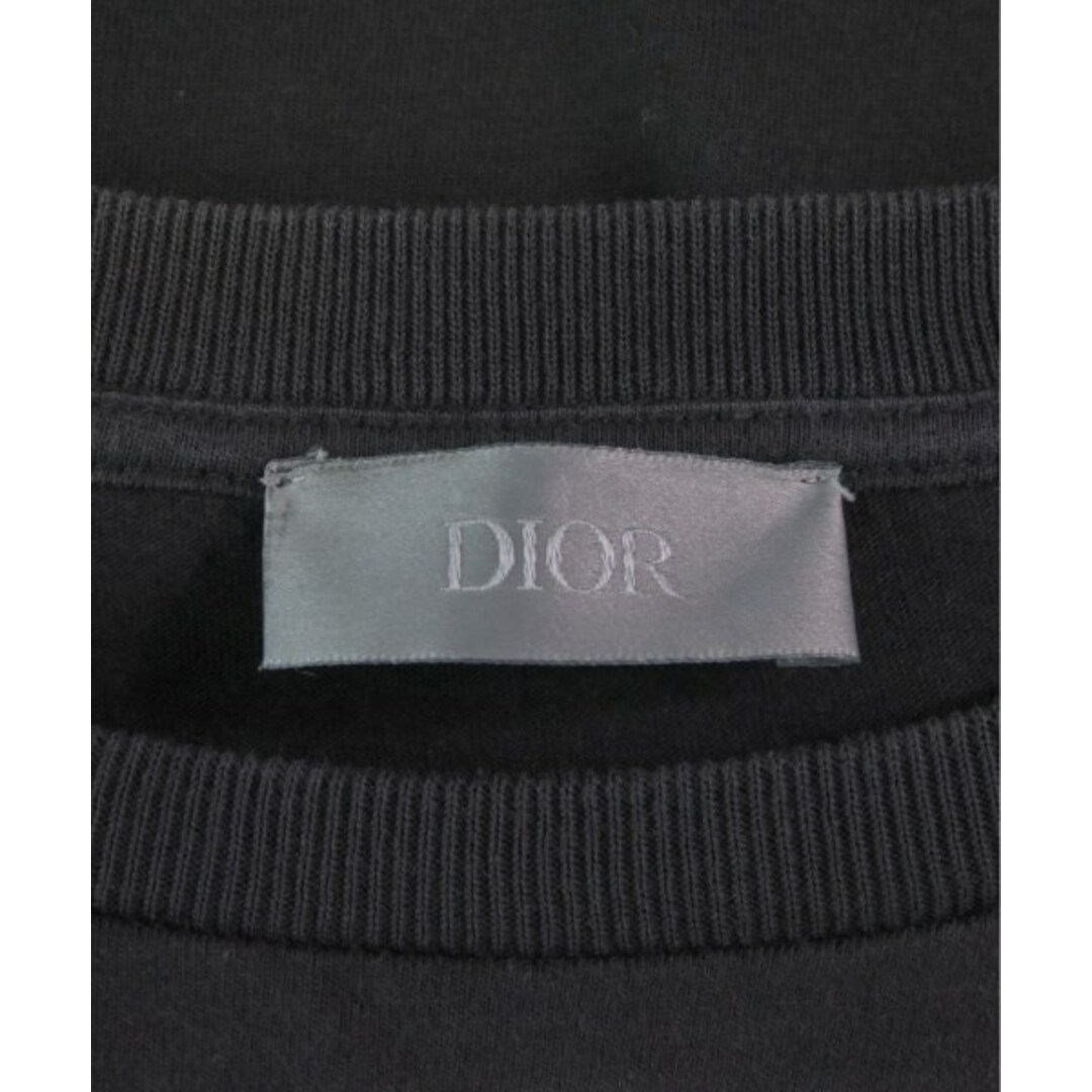 DIOR HOMME(ディオールオム)のDior Homme ディオールオム Tシャツ・カットソー XS 黒 【古着】【中古】 メンズのトップス(Tシャツ/カットソー(半袖/袖なし))の商品写真