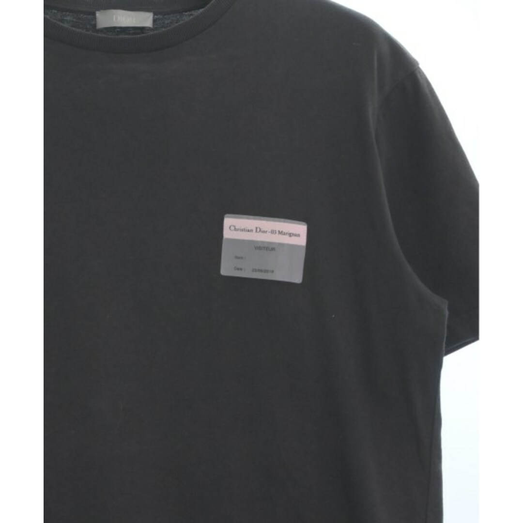 DIOR HOMME(ディオールオム)のDior Homme ディオールオム Tシャツ・カットソー XS 黒 【古着】【中古】 メンズのトップス(Tシャツ/カットソー(半袖/袖なし))の商品写真