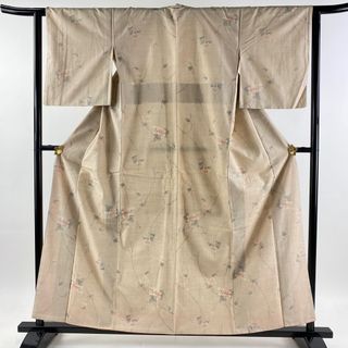 紬 身丈157.5cm 裄丈62.5cm 正絹 優品 【中古】(着物)