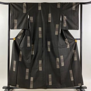 紬 身丈159cm 裄丈62cm 正絹 優品 【中古】(着物)