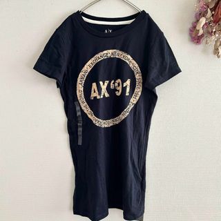 アルマーニエクスチェンジ 未使用タグ付き Tシャツ XS ロング丈