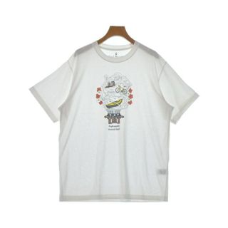 モンベル(mont bell)のMontbell モンベル Tシャツ・カットソー XL 白 【古着】【中古】(Tシャツ/カットソー(半袖/袖なし))