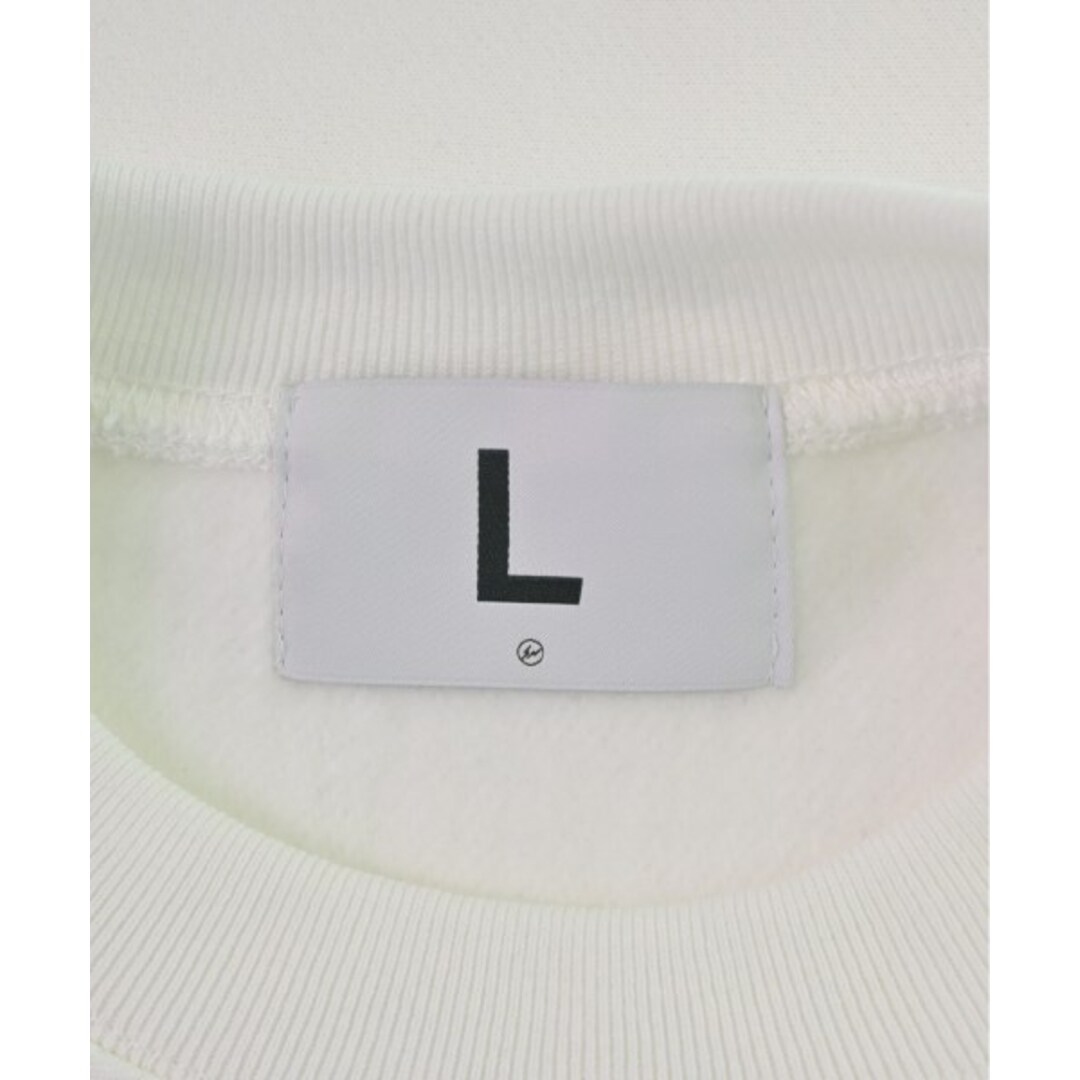 FRAGMENT DESIGN フラグメントデザイン スウェット L 白 【古着】【中古】 メンズのトップス(スウェット)の商品写真