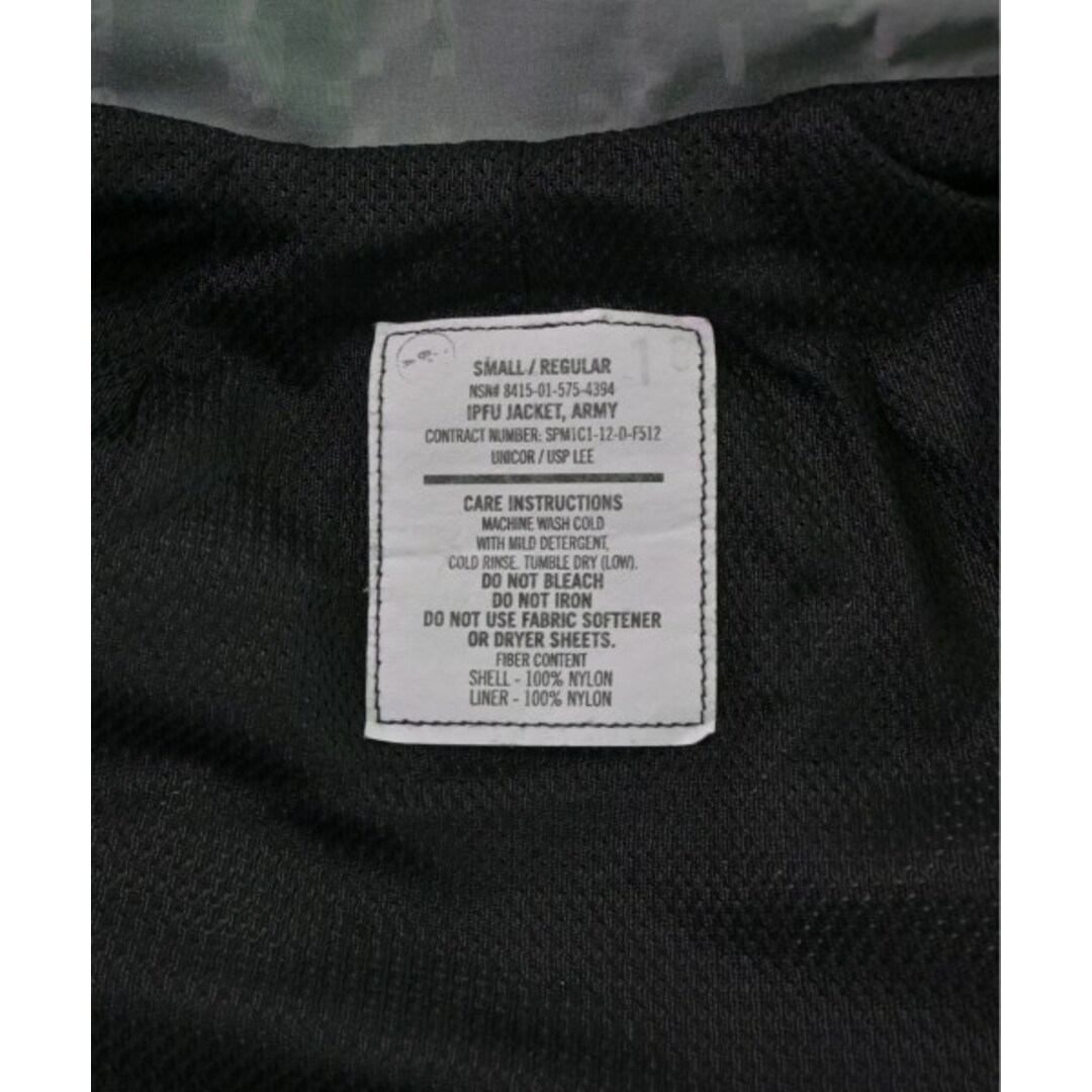 MILITARY(ミリタリー)のMILITARY ミリタリー ブルゾン S グレー 【古着】【中古】 メンズのジャケット/アウター(その他)の商品写真