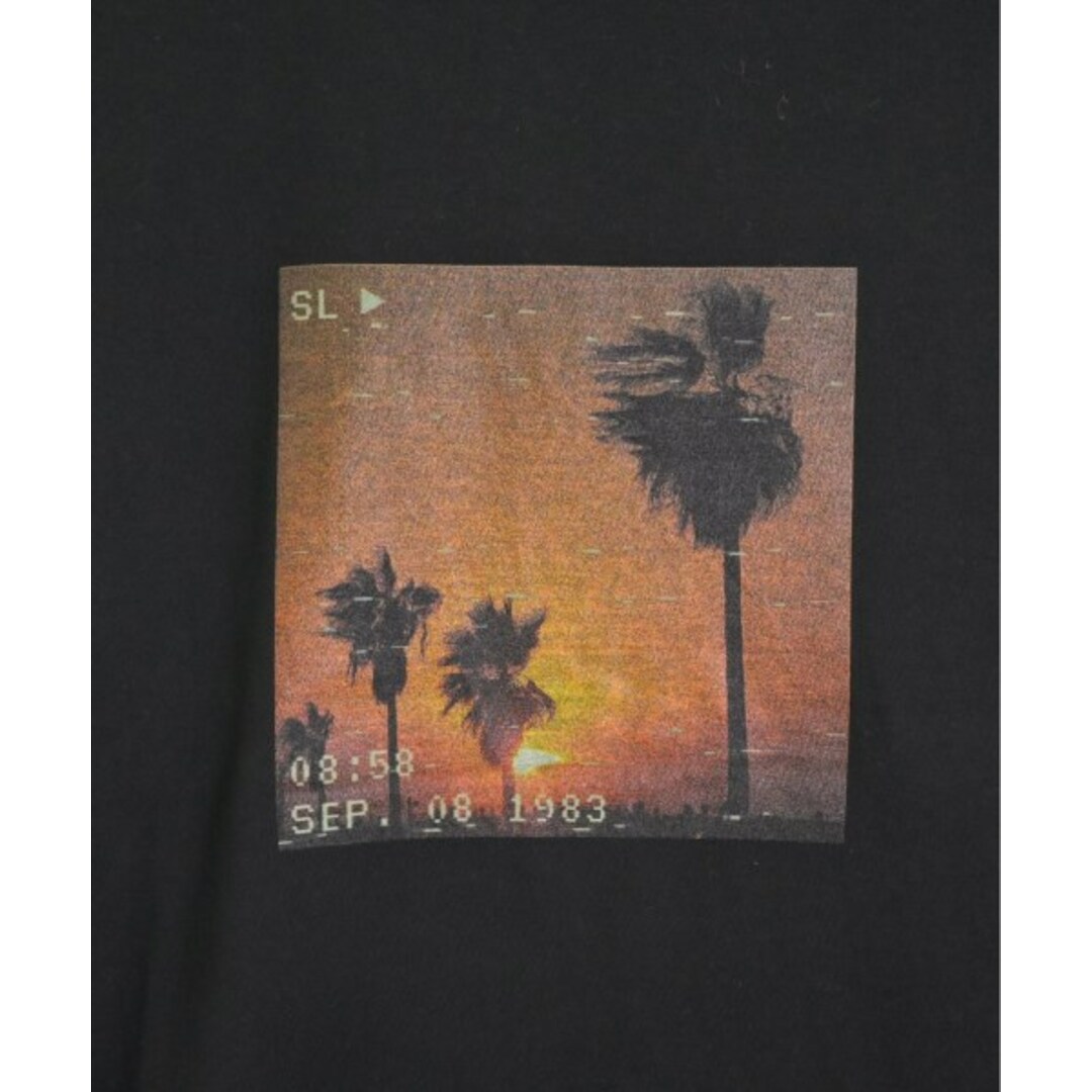 SAINT LAURENT PARIS Tシャツ・カットソー S 黒 【古着】【中古】 メンズのトップス(Tシャツ/カットソー(半袖/袖なし))の商品写真
