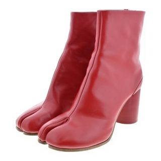 Maison Margiela ブーツ EU40(26.5cm位) 赤 【古着】【中古】(ブーツ)