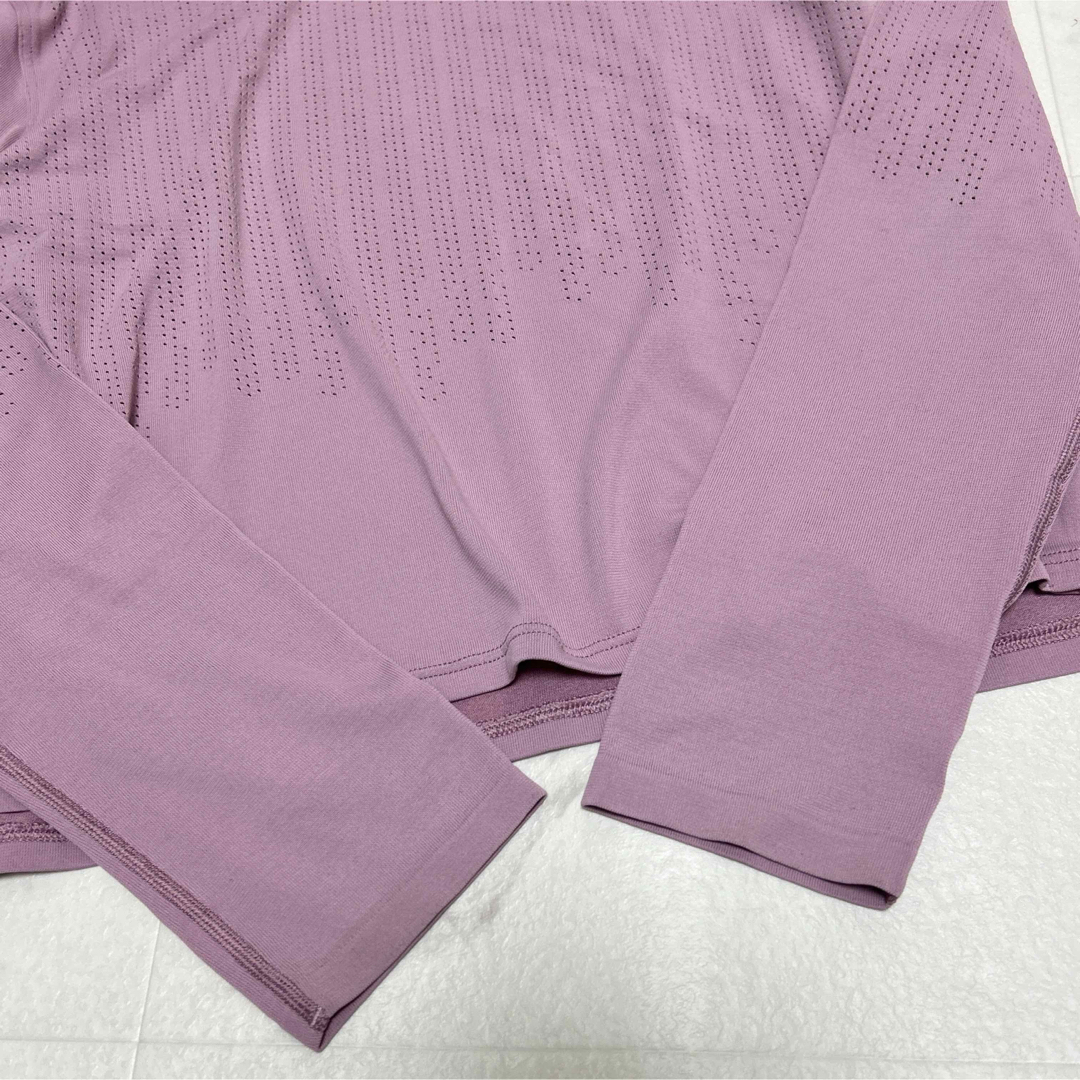 lululemon(ルルレモン)のlululemon 長袖 トップス ヨガ ピラティス トレーニング 通気性 速乾 レディースのトップス(Tシャツ(長袖/七分))の商品写真